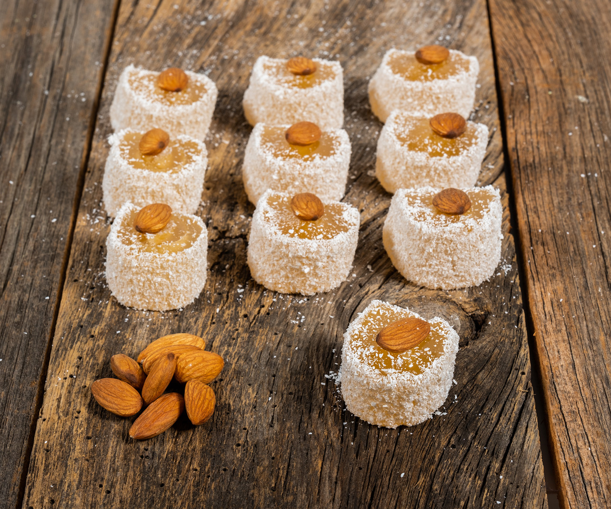 Coconut Almond Turkish Delight