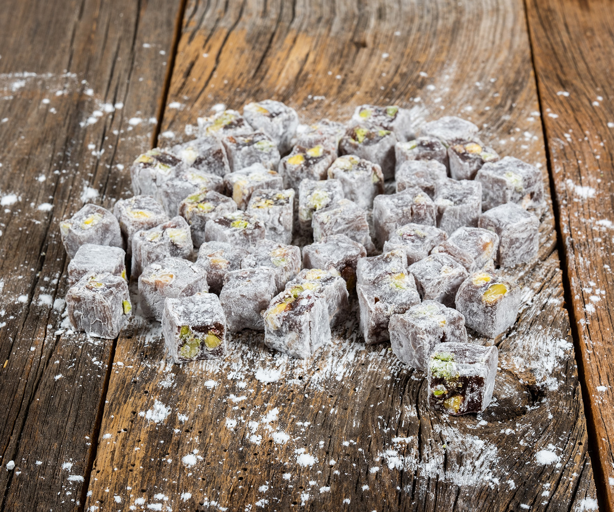 Double Roasted Turkish Delight with Pistachios